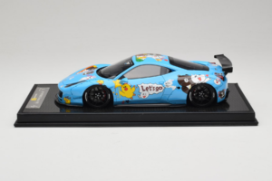 Ferrari 458 LB Works Fun Blue BBA 1:18 REMC027 Résine