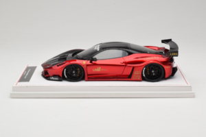 Ferrari 458 Liberty Walk LB-Silhouette WORKS GT Candy Rouge IVY 1:18 REMC003 Résine