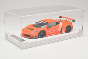 Ferrari 458 Liberty Walk LB-Silhouette WORKS GT Orange IVY 1:18 REMC002 Résine — image 2 sur 6