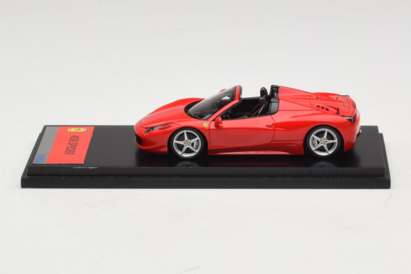 Ferrari 458 Spider Rouge Fujimi 1:43 FJM124320 Métal Moulé