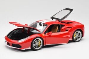 Ferrari 488 GTB Rouge Bburago 1:18 18-76102 Métal Moulé — image 2 sur 8