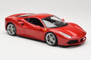 Ferrari 488 GTB Rouge Bburago 1:18 18-16008 Métal Moulé — image 6 sur 8