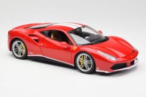 Ferrari 488 GTB Rouge Bburago 1:18 18-76102 Métal Moulé — image 6 sur 8