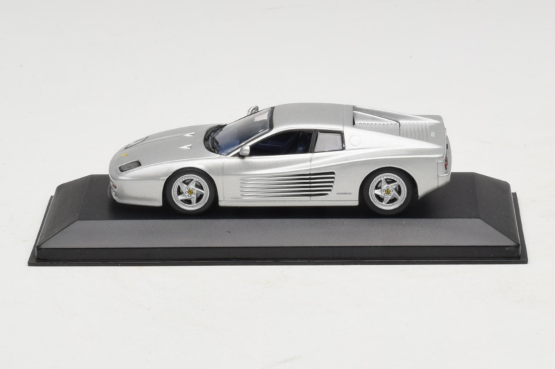 Ferrari 512 M Argent Minichamps 1:43 430074120 Métal Moulé