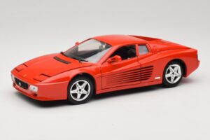 Ferrari 512 TR Rouge Mira 1:18 6144 Métal Moulé