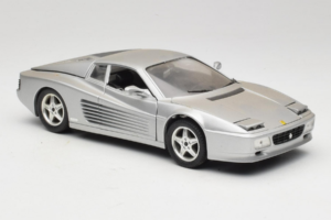Ferrari 512 TR Argent Mira 1:18 6178-B1 Métal Moulé — image 6 sur 8