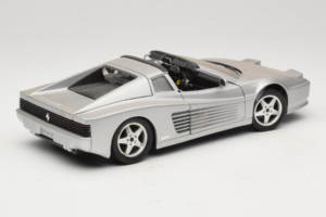 Ferrari 512TR Targa Argent Mira 1:18 6175 Métal Moulé — image 3 sur 8