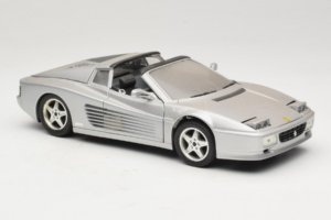 Ferrari 512TR Targa Argent Mira 1:18 6175 Métal Moulé — image 6 sur 8