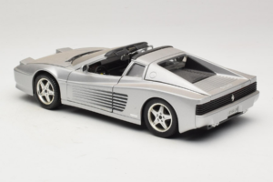 Ferrari 512TR Targa Argent Mira 1:18 6175 Métal Moulé — image 7 sur 8