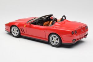 Ferrari 550 Barchetta Pininfarina Rouge Bburago 1:18 327660 Métal Moulé — image 7 sur 8