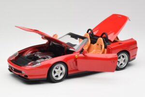 Ferrari 550 Barchetta Rosso Corsa Hot Wheels 1:18 29441 Métal Moulé — image 2 sur 8