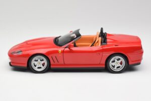 Ferrari 550 Barchetta Rosso Corsa Hot Wheels 1:18 29441 Métal Moulé — image 4 sur 8