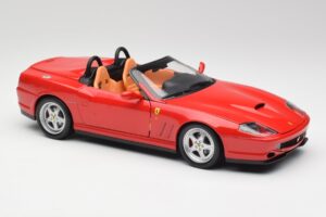 Ferrari 550 Barchetta Rosso Corsa Hot Wheels 1:18 29441 Métal Moulé — image 6 sur 8