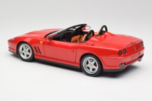 Ferrari 550 Barchetta Rosso Corsa Hot Wheels 1:18 29441 Métal Moulé — image 7 sur 8