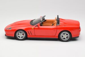 Ferrari 550 Barchetta Rosso Corsa Hot Wheels 1:18 74299294419 Métal Moulé — image 4 sur 8