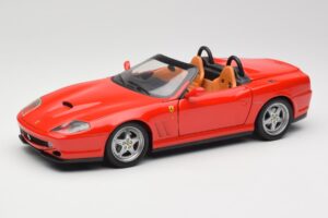 Ferrari 550 Barchetta Rosso Corsa Hot Wheels 1:18 74299294419 Métal Moulé