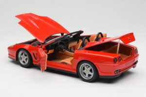 Ferrari 550 Barchetta Rosso Corsa Hot Wheels 1:18 74299294419 Métal Moulé — image 5 sur 8