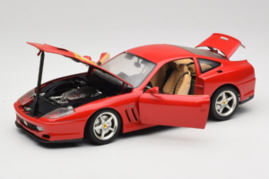 Ferrari 550 Maranello 22 Jahre Ferrari Model Club Rouge Bburago 1:18 3064-P2 Métal Moulé — image 2 sur 8