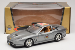 Ferrari 550 Maranello 25 Ferrari Model Club Argent Bburago 1:18 3344-S1 Métal Moulé — image 7 sur 7