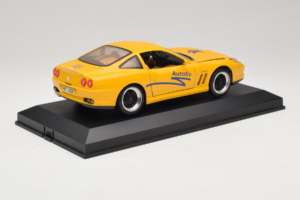 Ferrari 550 Maranello Autoliv Jaune Edition Limitée Exclusive Cars 1:18 EC002 Métal Moulé — image 4 sur 9