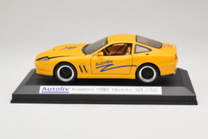 Ferrari 550 Maranello Autoliv Jaune Edition Limitée Exclusive Cars 1:18 EC002 Métal Moulé