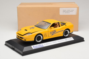 Ferrari 550 Maranello Autoliv Jaune Edition Limitée Exclusive Cars 1:18 EC002 Métal Moulé — image 9 sur 9