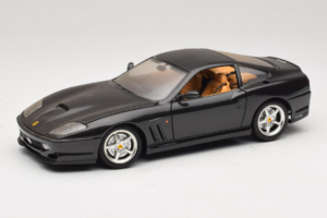 Ferrari 550 Maranello Noir Métallisé Bburago 1:18 3344-B1 Métal Moulé