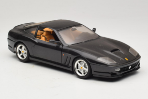 Ferrari 550 Maranello Noir Métallisé Bburago 1:18 3344-B1 Métal Moulé — image 6 sur 8