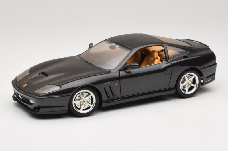 Ferrari 550 Maranello Noir Métallisé Bburago 1:18 3344-B1 Métal Moulé
