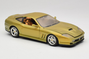 Ferrari 550 Maranello Gold Metallic Braccio & Gotz Bburago 1:18 3044-G1 Métal Moulé — image 6 sur 8
