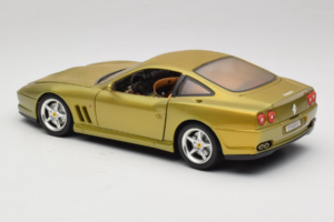 Ferrari 550 Maranello Gold Metallic Braccio & Gotz Bburago 1:18 3044-G1 Métal Moulé — image 7 sur 8