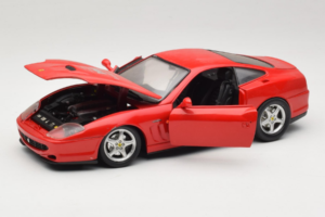 Ferrari 550 Maranello Rouge Anson 1:18 3238 Métal Moulé — image 2 sur 8