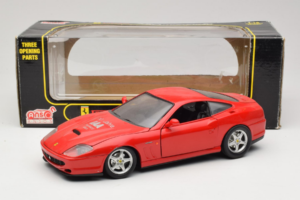 Ferrari 550 Maranello Rouge Anson 1:18 3238 Métal Moulé — image 8 sur 8