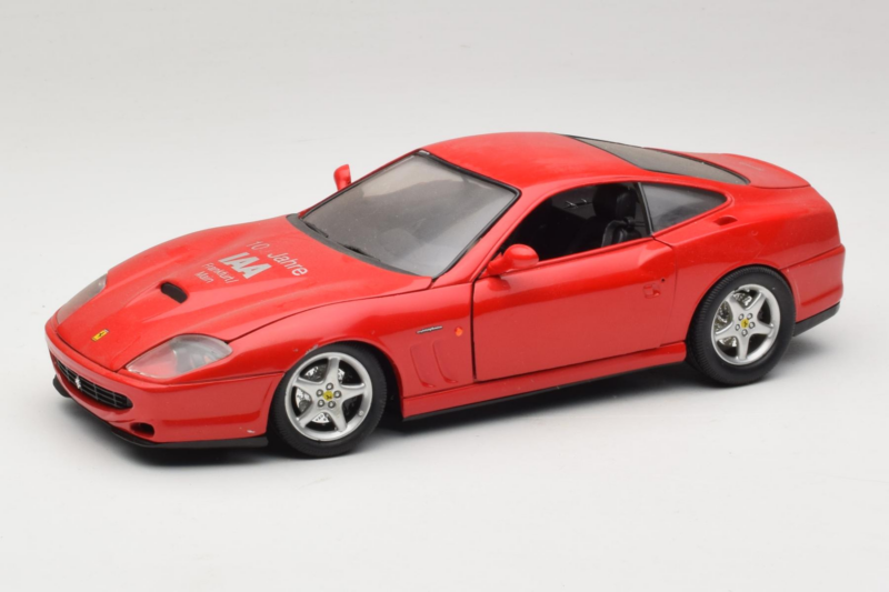 Ferrari 550 Maranello Rouge Anson 1:18 3238 Métal Moulé