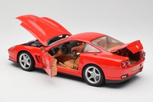 Ferrari 550 Maranello Rouge Maisto 1:18 31839 Métal Moulé — image 5 sur 8