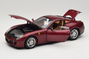 Ferrari 599 GTB Fiorano Rouge Foncé Hot Wheels 1:18 M1200 Métal Moulé — image 2 sur 8