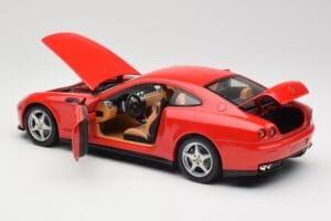 Ferrari 612 Scaglietti Rosso Corsa Hot Wheels 1:18 B6047 Métal Moulé — image 5 sur 8