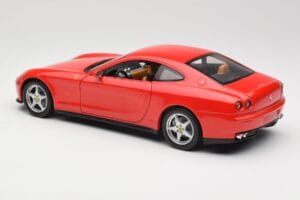 Ferrari 612 Scaglietti Rosso Corsa Hot Wheels 1:18 B6047 Métal Moulé — image 7 sur 8