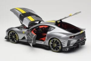 Ferrari 812 Competizione Grigio Coburn Bburago 1:18 18-01647 Métal Moulé — image 5 sur 8