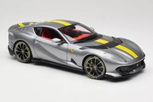 Ferrari 812 Competizione Grigio Coburn Bburago 1:18 18-01647 Métal Moulé — image 6 sur 8