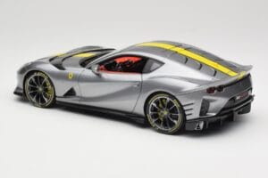 Ferrari 812 Competizione Grigio Coburn Bburago 1:18 18-01647 Métal Moulé — image 7 sur 8