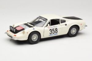 Ferrari Dino 246 GT Blanc Anson 1:18 3580 Métal Moulé