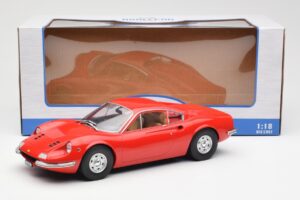 Ferrari Dino 246 GT Rouge MCG 1:18 MCG18166 Métal Moulé — image 6 sur 6