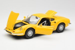 Ferrari Dino 246 GT Jaune Anson 1:18 30301W Métal Moulé — image 2 sur 8