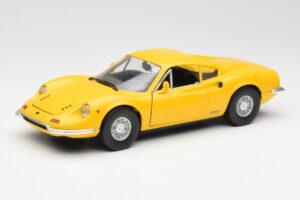Ferrari Dino 246 GT Jaune Anson 1:18 30301W Métal Moulé