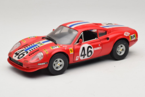 Ferrari Dino 246 GT #46 Rouge Anson 1:18 3580-P1 Métal Moulé