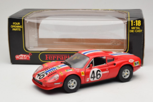 Ferrari Dino 246 GT #46 Rouge Anson 1:18 3580-P1 Métal Moulé — image 8 sur 8