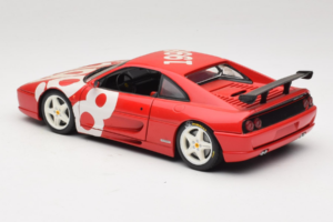 Ferrari F355 Berlinetta Rouge avec roues blanches UT Models 1:18 180074020-P2 Métal Moulé — image 7 sur 8