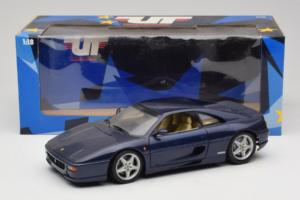 Ferrari F355 Berlinetta Bleu Métallisé UT Models 1:18 180074020-B1 Métal Moulé — image 8 sur 8