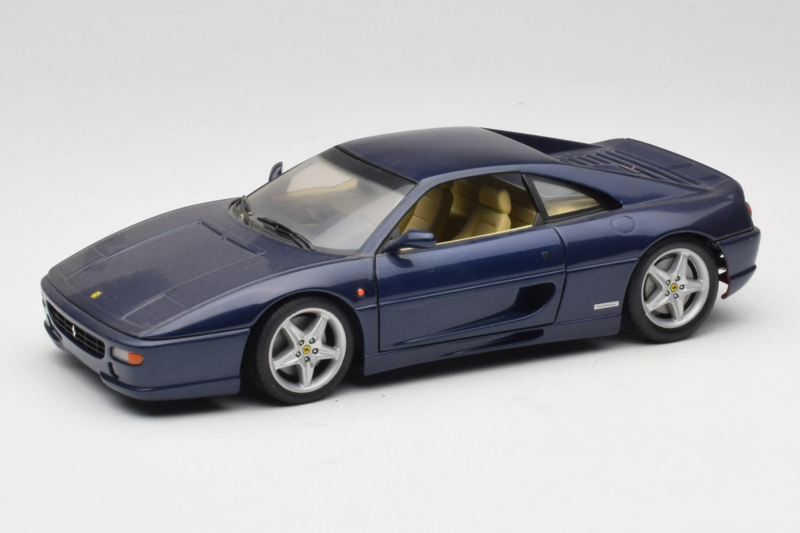 Ferrari F355 Berlinetta Bleu Métallisé UT Models 1:18 180074020-B1 Métal Moulé